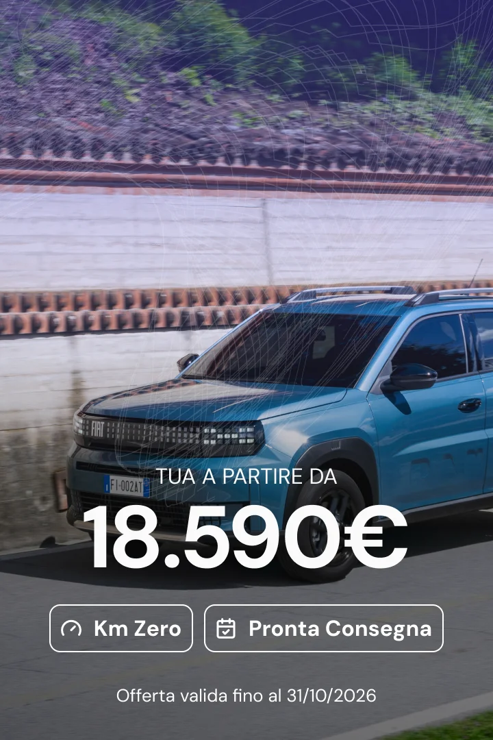 Fiat Grande Panda Icon km zero Liguria