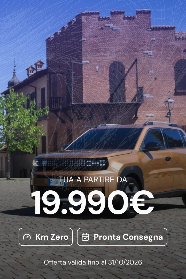 Fiat Grande Panda La Prima km zero Liguria