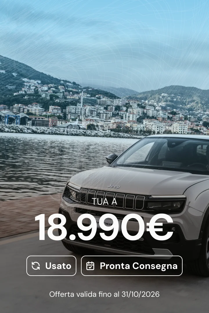 Jeep Avenger Altitude usata Liguria